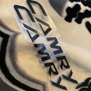 Brand new black Camry car decals decal stickers